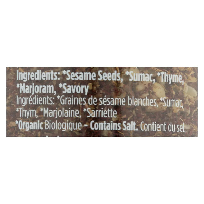 An image displaying Spicely Organics - Organic Zaatar Seasoning - Case Of 3 - 1.4 Ounce by Spicely Organics