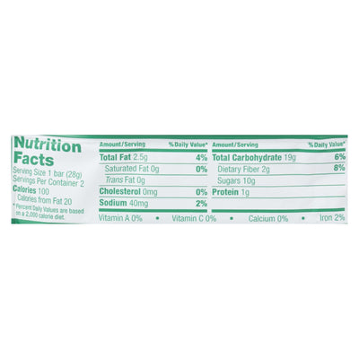 An image displaying Nature's Bakery Stone Ground Whole Wheat Fig Bar - Apple Cinnamon - Case Of 12 - 2 Oz. by Nature's Bakery