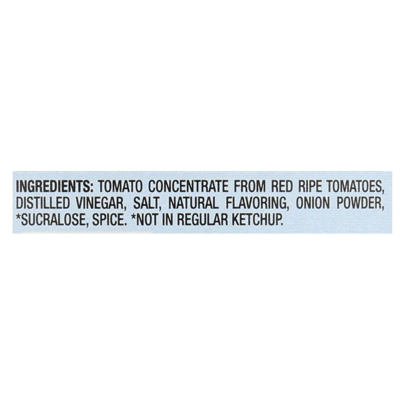 Heinz Ketchup, Reduced Sugar - Case Of 6 - 13 Oz - Orca Market