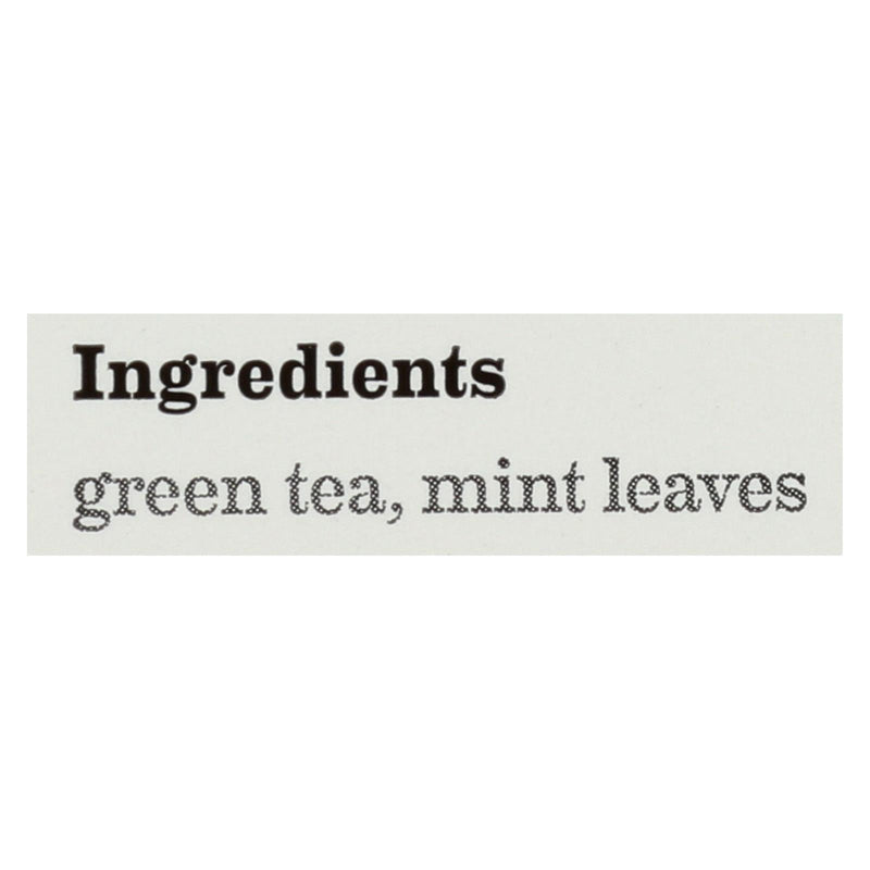 Bigelow Tea Green Tea - With Mint - Case Of 6 - 20 Bag - Orca Market