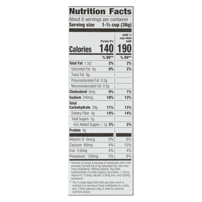 Cascadian Farm Cereal - Organic - Purely Os - 8.6 Ounce - Case Of 12