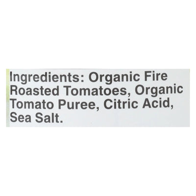 An image displaying Muir Glen Fire Roasted Crushed Tomatoes - Tomato - Case Of 12 - 14.5 Ounce by Muir Glen