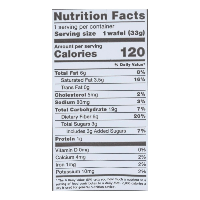 An image displaying Rip Van Wafels - Wafel Honey Oats - Case Of 12-1.16 Ounce by Rip Van Wafels