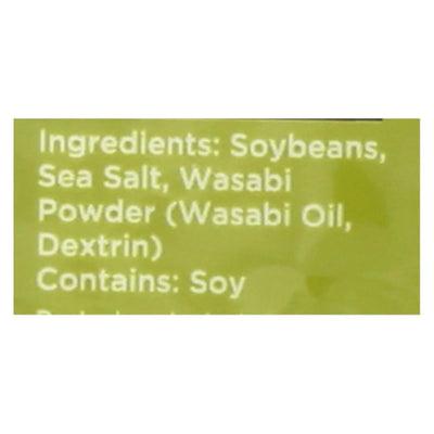 An image displaying Seapoint Farms Edamame - Dry Roasted - Spicy Wasabi - 1.58 Ounce - Case Of 12 by Seapoint Farms