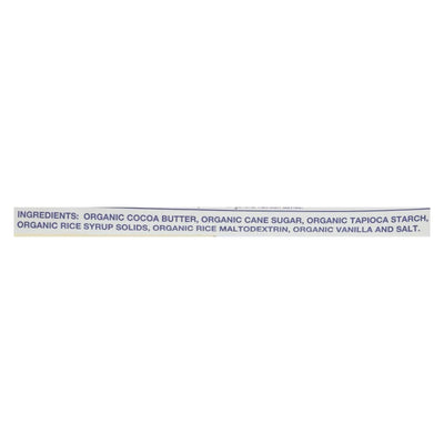 An image displaying Pascha Organic Rice Milk Chocolate Baking Chips - White Chocolate - Case Of 8 - 7 Ounce by Pascha