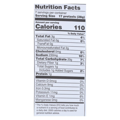 Quinn - Pretzels Classic Sea Salt Twist - Case Of 8-5.6 Oz - Orca Market