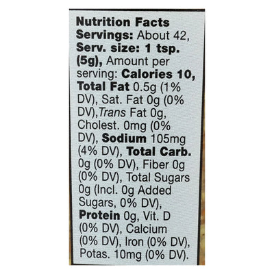 Bornier - Mustard - Whole Grain - Case Of 6 - 7.4 Ounce.