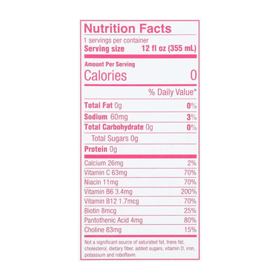 Aspire Healthy Energy - Sparkling Raspberry Acai - Case Of 6 - 4/12 Oz - Orca Market