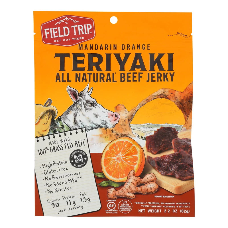 Field Trip Beef Jerky - Gluten Free - Case Of 9 - 2.2 Ounce.