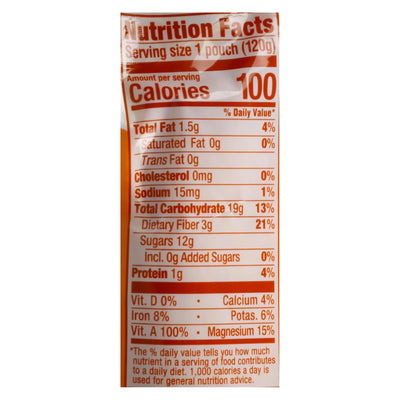 Happy Baby Happytot Organic Superfoods Sweet Potato Apple Carrot And Cinnamon - 4.22 Ounce - Case Of 16