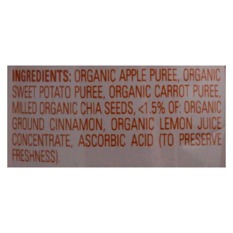 Happy Baby Happytot Organic Superfoods Sweet Potato Apple Carrot And Cinnamon - 4.22 Ounce - Case Of 16