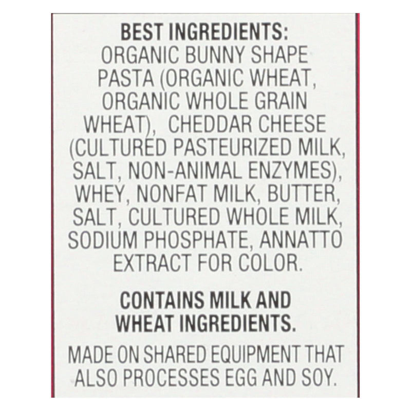 Annies Homegrown Macaroni And Cheese - Organic - Bunny Pasta With Yummy Cheese - 6 Oz - Case Of 12 - Orca Market