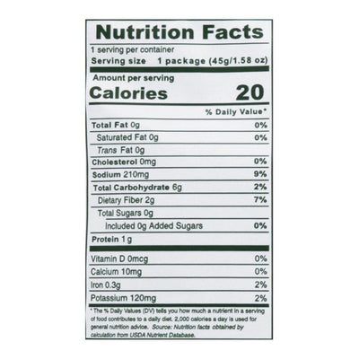 Poshi - Snack Artichokes Mrntd Veg - Case Of 10 - 1.58 Ounce