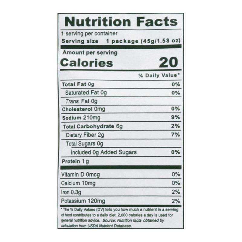 Poshi - Snack Artichokes Mrntd Veg - Case Of 10 - 1.58 Ounce