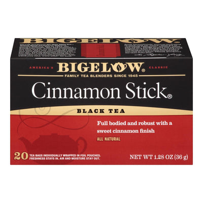 Bigelow Tea Cinnamon Stick Black Tea - Case Of 6 - 20 Bags - Orca Market