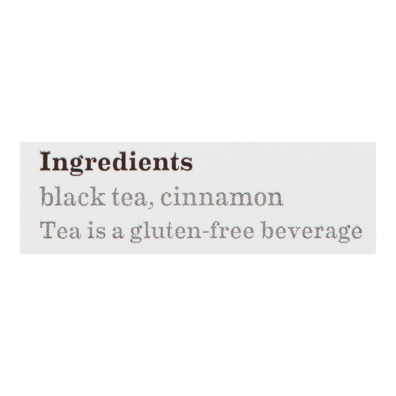 Bigelow Tea Cinnamon Stick Black Tea - Case Of 6 - 20 Bags - Orca Market