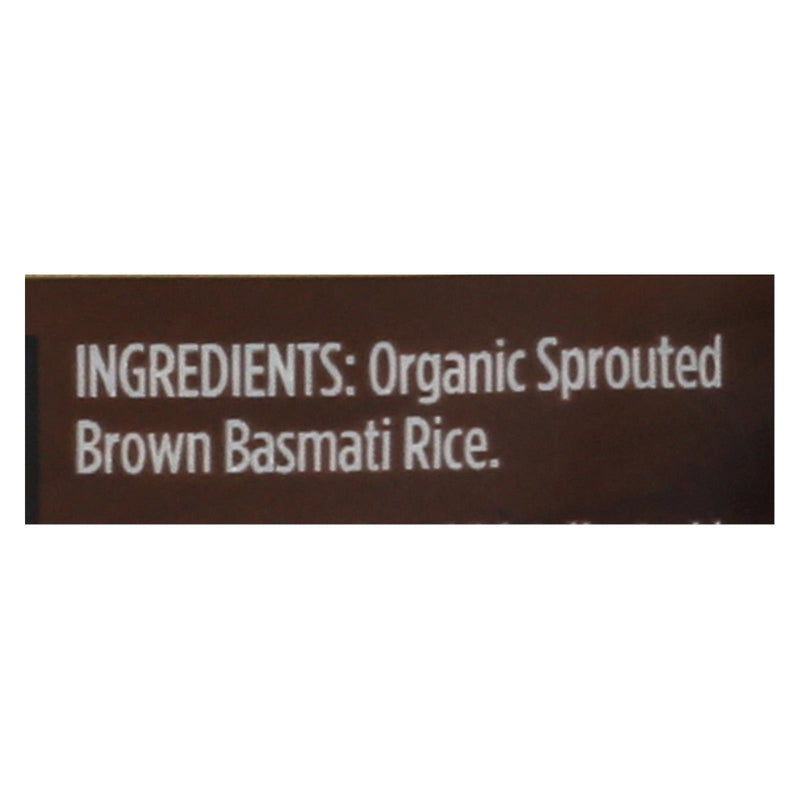 Lundberg Family Farms Sprouted Brown Basmati Rice - Case Of 6 - 1 Lb. - Orca Market