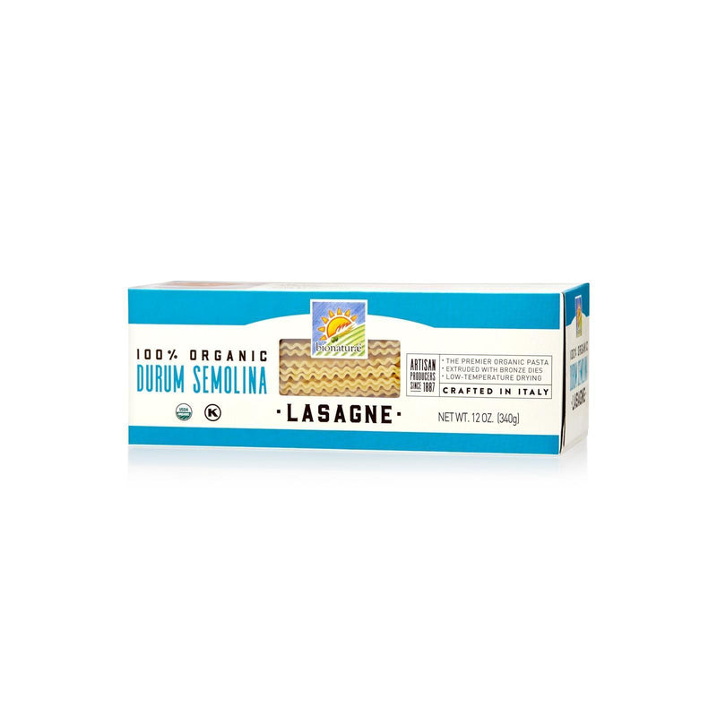 Bionaturae Durum Semolina - Lasagna - Case Of 12 - 12 Ounce