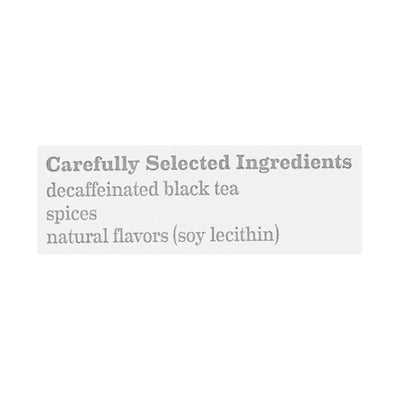 Bigelow Tea Tea - Decaf - Chai Spiced - Case Of 6 - 20 Bag - Orca Market