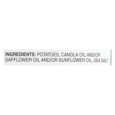 An image displaying Uglies - Pot Chips Original Sea Salt Ktle - Case Of 12 - 6 Ounce by Uglies