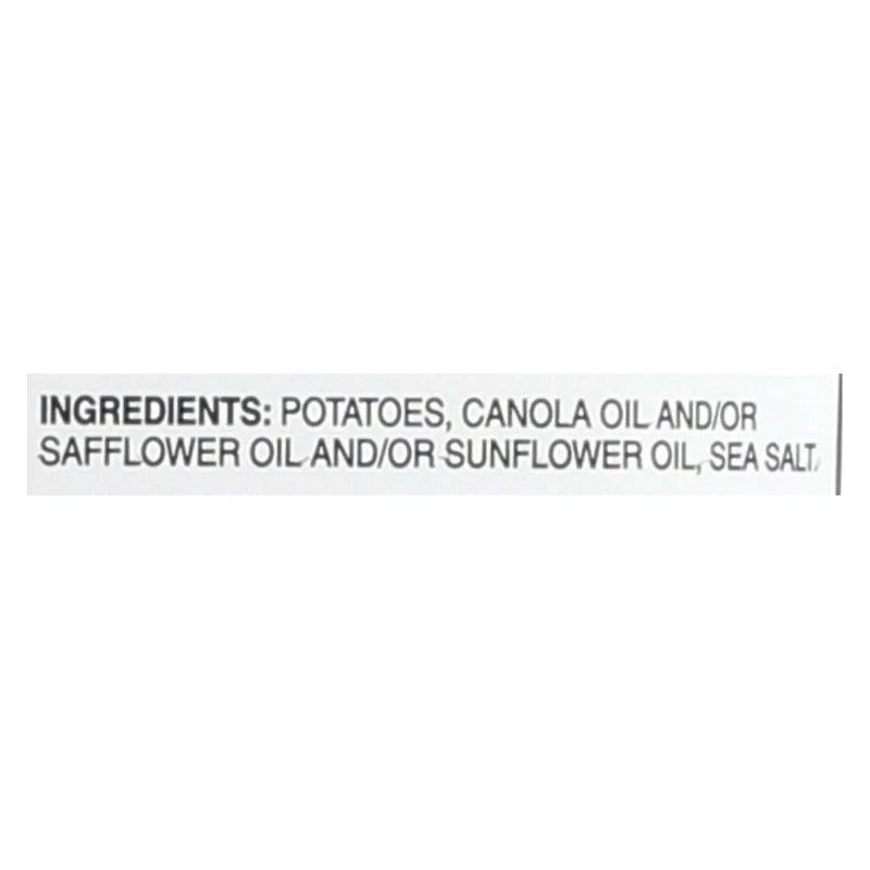 An image displaying Uglies - Pot Chips Original Sea Salt Ktle - Case Of 12 - 6 Ounce by Uglies
