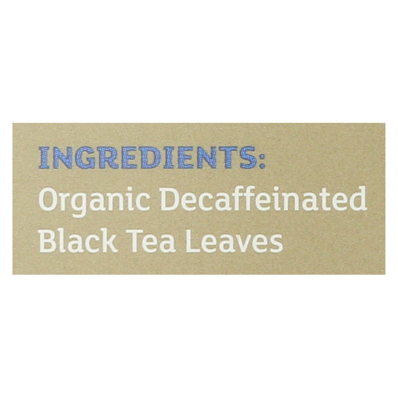 Equal Exchange Organic Decaf Black Tea - English Breakfast - Case Of 6 - 20 Bags - Orca Market