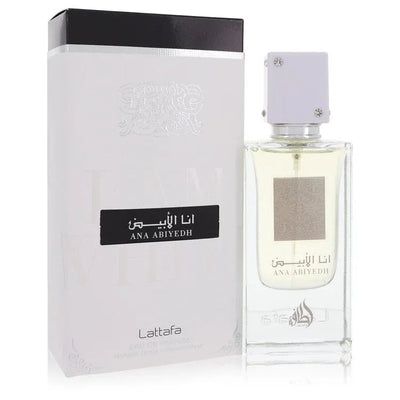 An image displaying Ana Abiyedh I Am White by Lattafa Eau De Parfum Spray 2 oz for Women by Lattafa