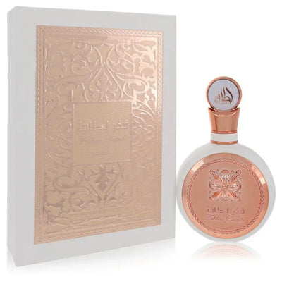 An image displaying Lattafa Fakhar by Lattafa Eau De Parfum Spray 3.4 oz for Women by Lattafa