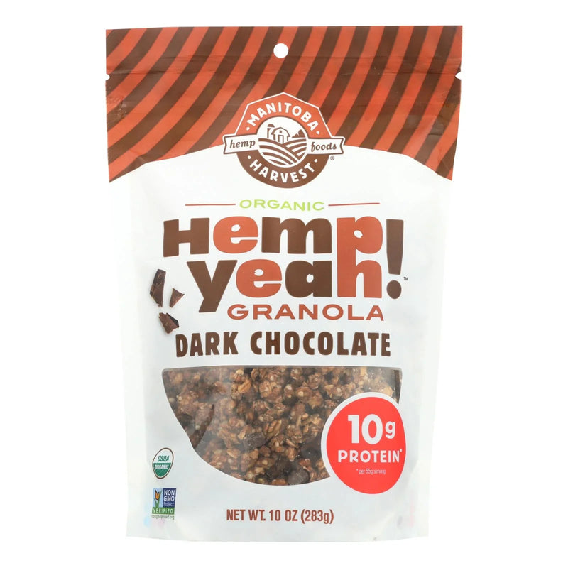 Manitoba Harvest - Granola Hemp Dark Chocolate - Case Of 6 - 10 Ounce