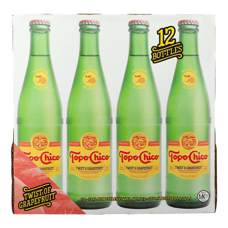 Topo Chico - Sparkling Water Minerl Grapefruit - Case Of 1-12/12 Ounce