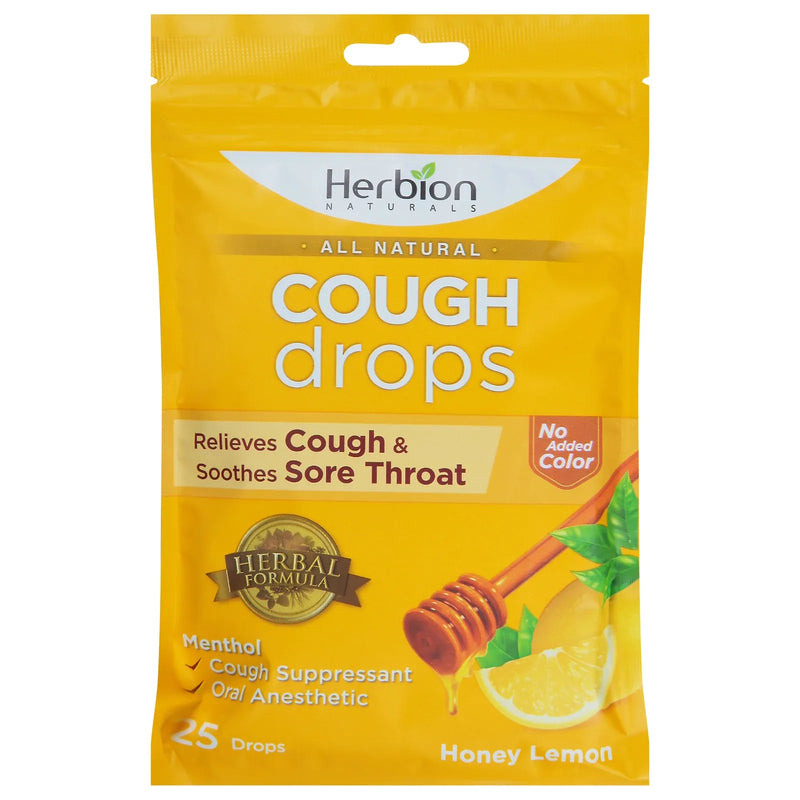 An image displaying Herbion Naturals - Cough Drops Honey - 1 Each - 25 Ct by Herbion Naturals