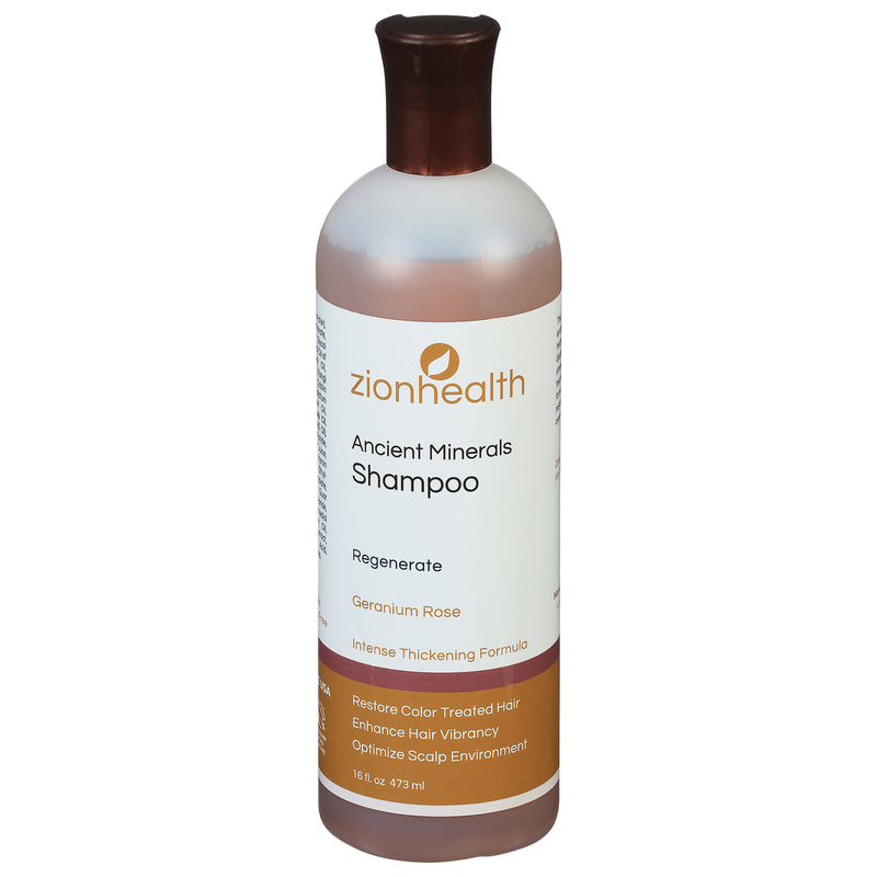 An image displaying Zion Health - Shampoo Minerls Regenerate - 1 Each - 16 Oz by Zion Health