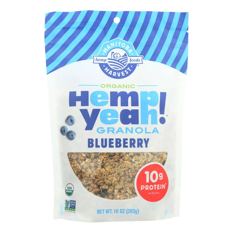 An image displaying Manitoba Harvest - Granola Hemp Blubry - Case Of 6 - 10 Ounce by Manitoba Harvest