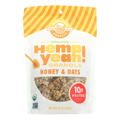 An image displaying Manitoba Harvest - Granola Hemp Hny/oats - Case Of 6 - 10 Ounce by Manitoba Harvest