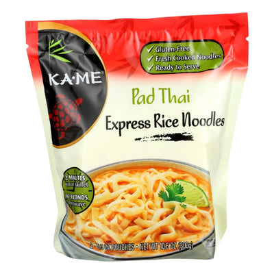 An image displaying Ka-me Pad Thai Express Rice Noodles - Case Of 6 - 10.6 Ounce by Ka'me