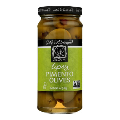 An image displaying Sable And Rosenfeld Pimento Olives - Case Of 6 - 5 Ounce by Sable & Rosenfeld