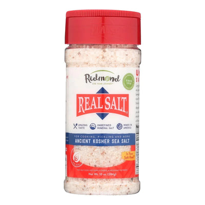 An image displaying Redmond's Kosher Salt - Case Of 6 - 10 Ounce by Redmond
