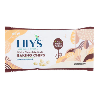 An image displaying Lilys - Bkng Chip White Chocolate - Case Of 12-9 Ounce by Lily's Sweets