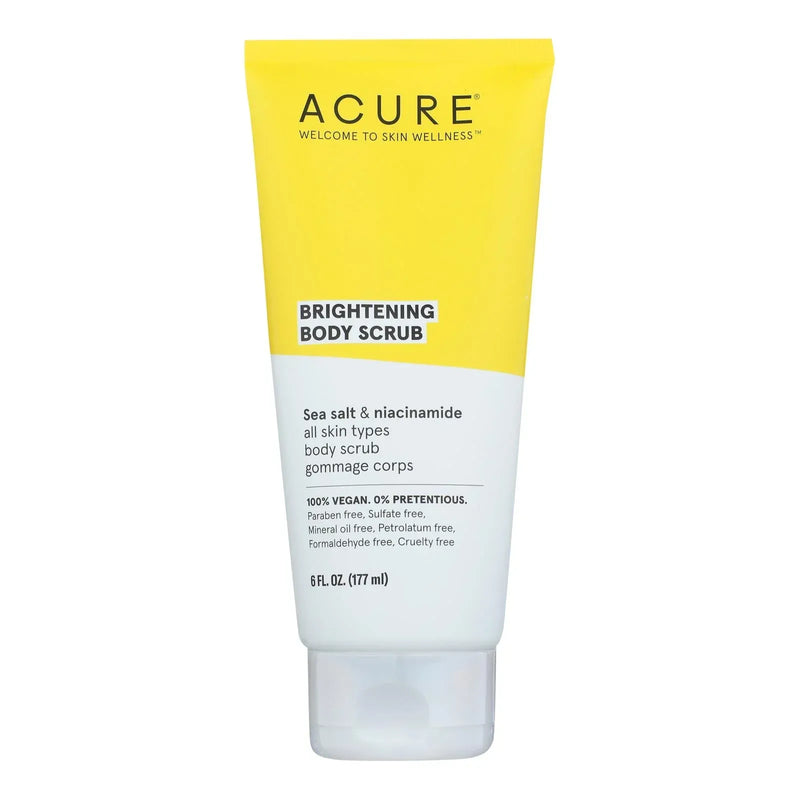 An image displaying Acure - Body Scrub Brightening - 1 Each-6 Ounce by Acure