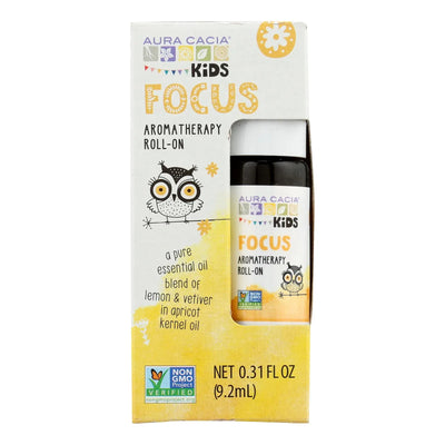 An image displaying Aura Cacia - Essl Oil Kids Focus Rllon - 1 Each-.31 Ounce by Aura Cacia