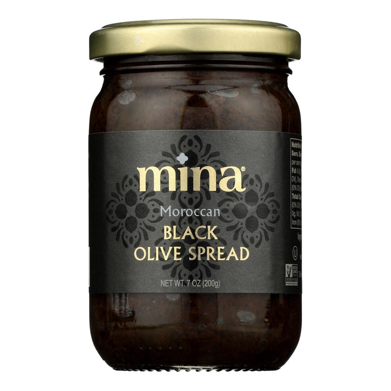 Mina - Spread Black Olive - Case Of 6-7 Ounce