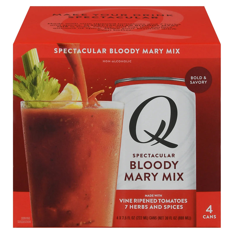 Q Drinks - Mix Bloody Mary - Case Of 6-4/7.5 Ounce