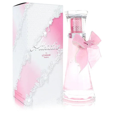 An image displaying Lomani Attractive by Lomani Eau De Parfum Spray 3.3 oz for Women by Lomani