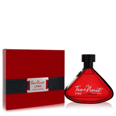 An image displaying Armaf Tres Nuit Lyric by Armaf Eau De Parfum Spray 3.4 oz for Men by Armaf