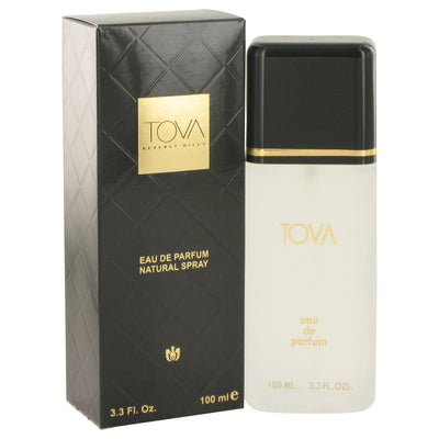 An image displaying Tova by Tova Beverly Hills Eau De Parfum Spray (Original Black Packaging) 3.3 oz for Women by Tova Beverly Hills