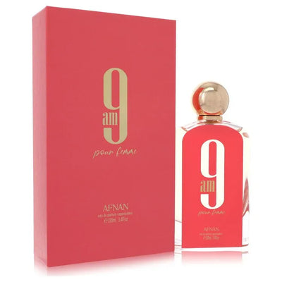 An image displaying Afnan 9am Pour Femme by Afnan Eau De Parfum Spray 3.4 oz for Women by Afnan