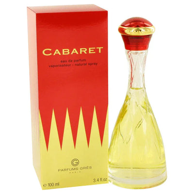 An image displaying Cabaret by Parfums Gres Eau De Parfum Spray 3.4 oz for Women by Parfums Gres