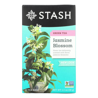An image displaying Stash Tea Tea - Jasmine Blossom - Case Of 6 - 20 Count by Stash Tea