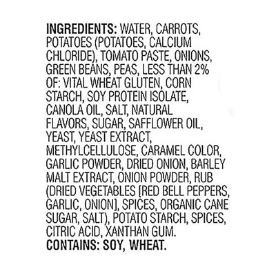 An image displaying Gardein - Soup Beef & Veggie Plant-based - Case Of 12-15 Ounce by Gardein