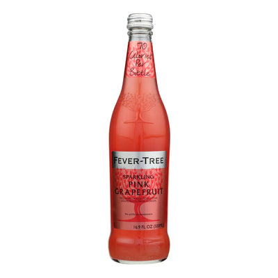 An image displaying Fever-tree - Mixer Sprkling Pink Grapefruit - Case Of 8-16.9 Ounce by Fever-tree